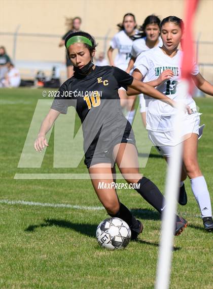 Thumbnail 3 in Incarnate Word vs East Central (NEISD Soccer Showcase) photogallery.