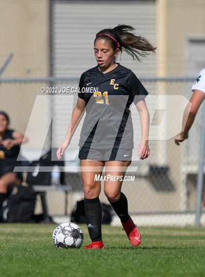 Thumbnail 1 in Incarnate Word vs East Central (NEISD Soccer Showcase) photogallery.