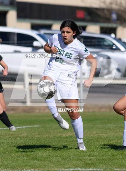 Thumbnail 3 in Incarnate Word vs East Central (NEISD Soccer Showcase) photogallery.