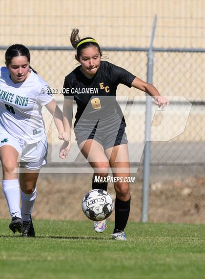 Thumbnail 3 in Incarnate Word vs East Central (NEISD Soccer Showcase) photogallery.