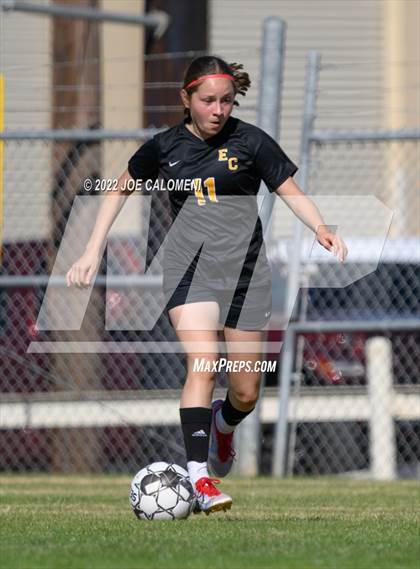Thumbnail 2 in Incarnate Word vs East Central (NEISD Soccer Showcase) photogallery.