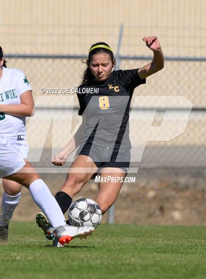 Thumbnail 3 in Incarnate Word vs East Central (NEISD Soccer Showcase) photogallery.