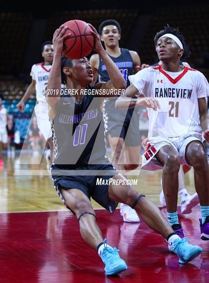 Thumbnail 1 in Rangeview vs Grandview (CHSAA 5A Great 8) photogallery.