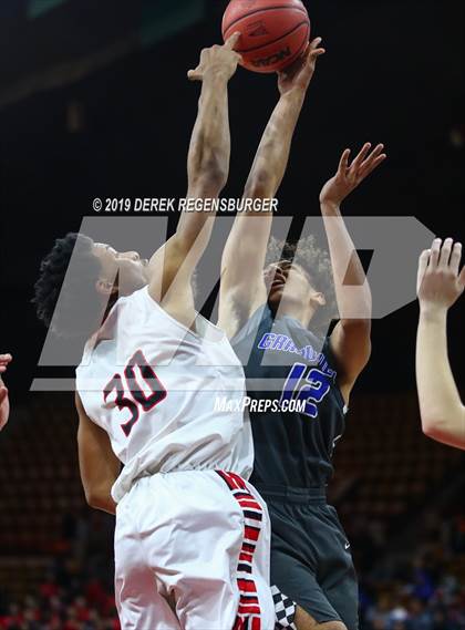 Thumbnail 2 in Rangeview vs Grandview (CHSAA 5A Great 8) photogallery.