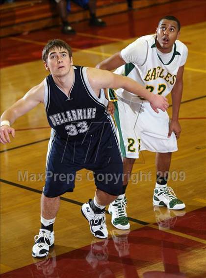 Thumbnail 3 in Bellarmine Prep vs. Santa Rita (MaxPreps Holiday Classic) photogallery.