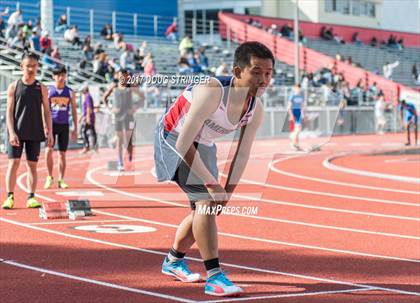 Thumbnail 1 in MVAL Track and Field Championships (Day 1-Fr. So. Boys Track Events) photogallery.