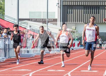 Thumbnail 2 in MVAL Track and Field Championships (Day 1-Fr. So. Boys Track Events) photogallery.