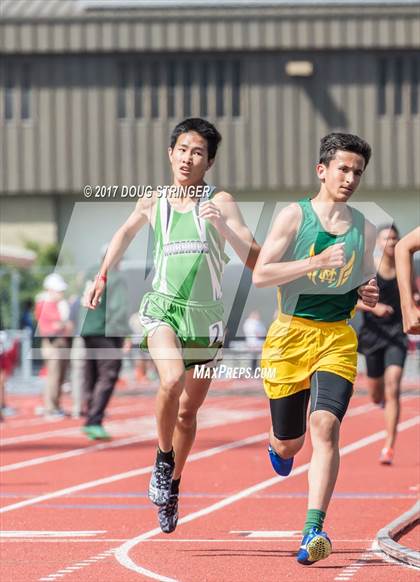 Thumbnail 1 in MVAL Track and Field Championships (Day 1-Fr. So. Boys Track Events) photogallery.