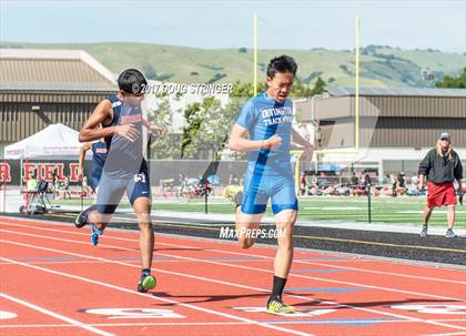 Thumbnail 1 in MVAL Track and Field Championships (Day 1-Fr. So. Boys Track Events) photogallery.