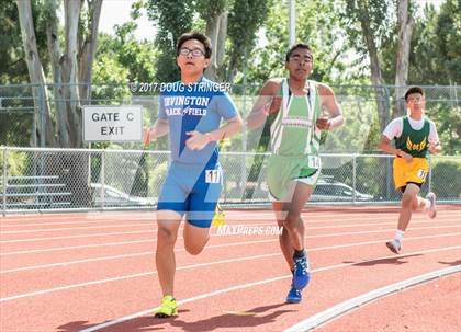 Thumbnail 1 in MVAL Track and Field Championships (Day 1-Fr. So. Boys Track Events) photogallery.