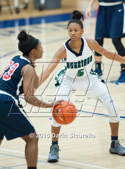 Thumbnail 2 in Harrison vs Brentwood Academy (NIKE Tournament of Champions) photogallery.