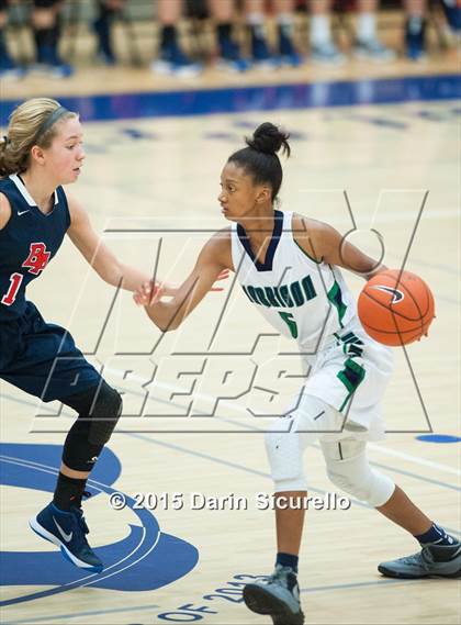 Thumbnail 2 in Harrison vs Brentwood Academy (NIKE Tournament of Champions) photogallery.