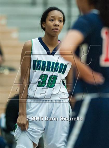 Thumbnail 2 in Harrison vs Brentwood Academy (NIKE Tournament of Champions) photogallery.