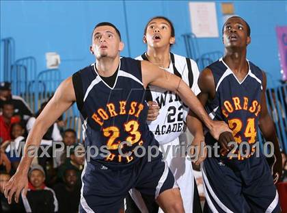 Thumbnail 3 in Wings Academy vs Forest Hills (Queens Jam Christmas Classic) photogallery.