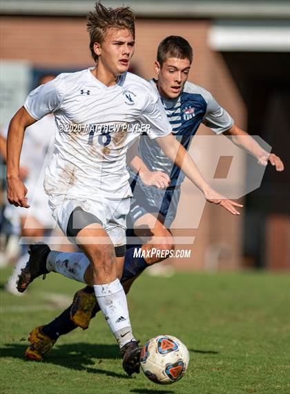 Thumbnail 1 in Fayetteville Academy vs Westchester Country Day (NCISAA 2A State Finals - Game Photos) photogallery.
