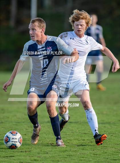 Thumbnail 2 in Fayetteville Academy vs Westchester Country Day (NCISAA 2A State Finals - Game Photos) photogallery.