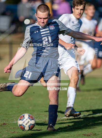Thumbnail 1 in Fayetteville Academy vs Westchester Country Day (NCISAA 2A State Finals - Game Photos) photogallery.