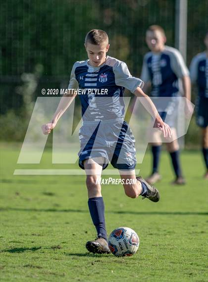 Thumbnail 2 in Fayetteville Academy vs Westchester Country Day (NCISAA 2A State Finals - Game Photos) photogallery.
