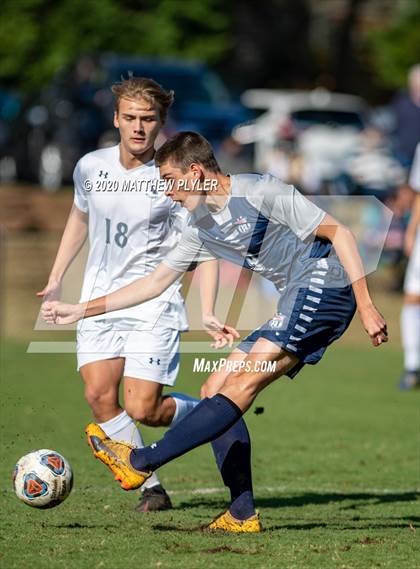 Thumbnail 3 in Fayetteville Academy vs Westchester Country Day (NCISAA 2A State Finals - Game Photos) photogallery.