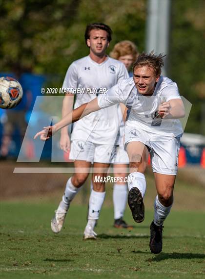 Thumbnail 2 in Fayetteville Academy vs Westchester Country Day (NCISAA 2A State Finals - Game Photos) photogallery.