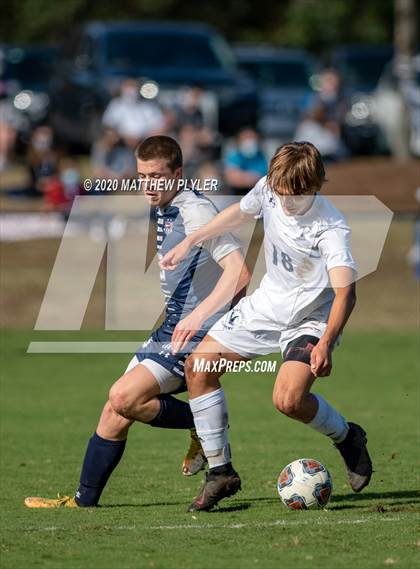 Thumbnail 1 in Fayetteville Academy vs Westchester Country Day (NCISAA 2A State Finals - Game Photos) photogallery.