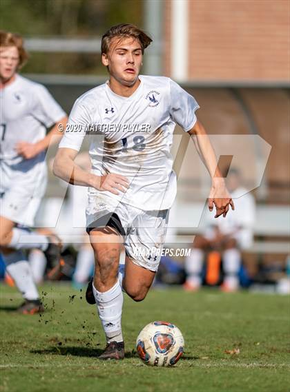 Thumbnail 2 in Fayetteville Academy vs Westchester Country Day (NCISAA 2A State Finals - Game Photos) photogallery.