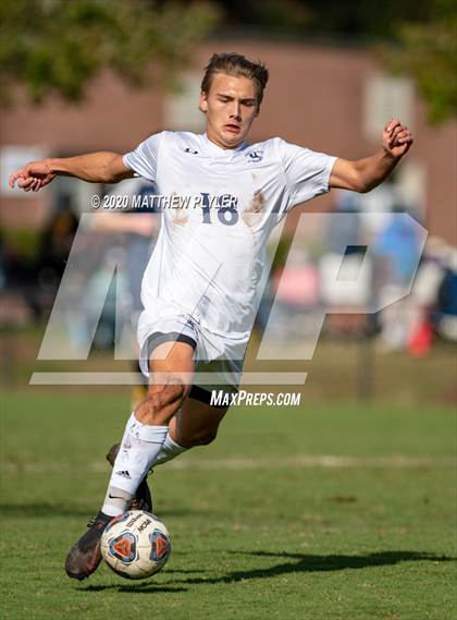 Thumbnail 2 in Fayetteville Academy vs Westchester Country Day (NCISAA 2A State Finals - Game Photos) photogallery.