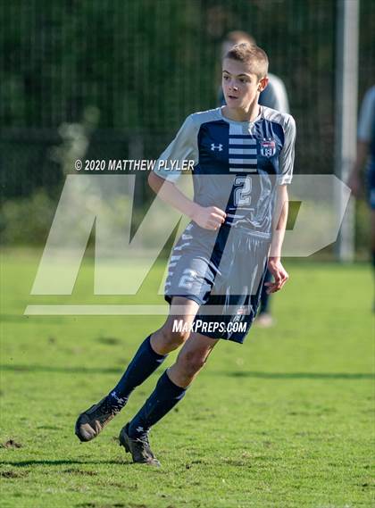 Thumbnail 2 in Fayetteville Academy vs Westchester Country Day (NCISAA 2A State Finals - Game Photos) photogallery.