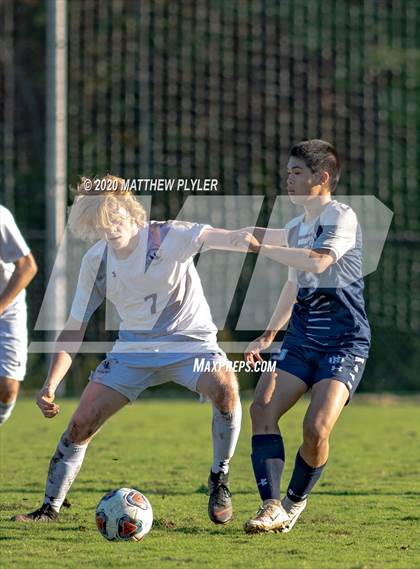 Thumbnail 1 in Fayetteville Academy vs Westchester Country Day (NCISAA 2A State Finals - Game Photos) photogallery.