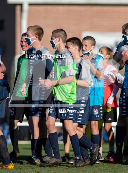 Thumbnail 2 in Fayetteville Academy vs Westchester Country Day (NCISAA 2A State Finals - Game Photos) photogallery.