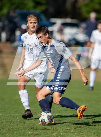 Thumbnail 2 in Fayetteville Academy vs Westchester Country Day (NCISAA 2A State Finals - Game Photos) photogallery.