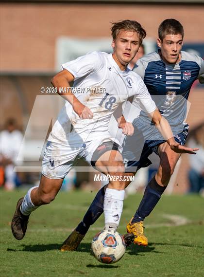Thumbnail 1 in Fayetteville Academy vs Westchester Country Day (NCISAA 2A State Finals - Game Photos) photogallery.