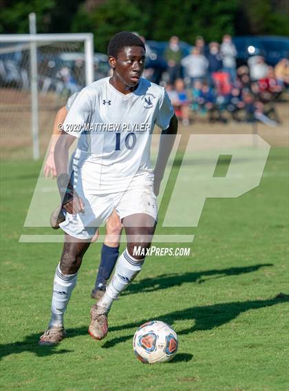 Thumbnail 1 in Fayetteville Academy vs Westchester Country Day (NCISAA 2A State Finals - Game Photos) photogallery.