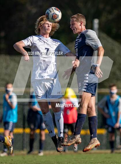 Thumbnail 1 in Fayetteville Academy vs Westchester Country Day (NCISAA 2A State Finals - Game Photos) photogallery.
