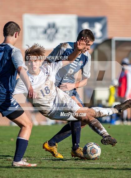 Thumbnail 1 in Fayetteville Academy vs Westchester Country Day (NCISAA 2A State Finals - Game Photos) photogallery.