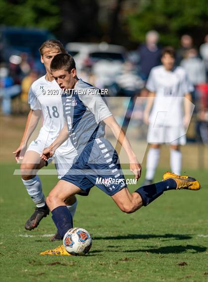 Thumbnail 1 in Fayetteville Academy vs Westchester Country Day (NCISAA 2A State Finals - Game Photos) photogallery.