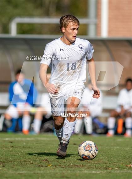 Thumbnail 3 in Fayetteville Academy vs Westchester Country Day (NCISAA 2A State Finals - Game Photos) photogallery.