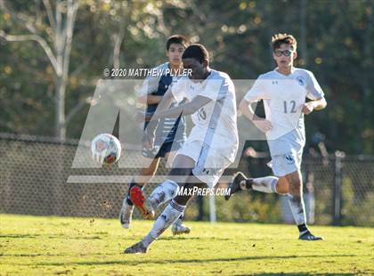Thumbnail 1 in Fayetteville Academy vs Westchester Country Day (NCISAA 2A State Finals - Game Photos) photogallery.