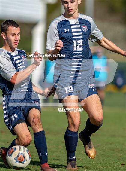 Thumbnail 2 in Fayetteville Academy vs Westchester Country Day (NCISAA 2A State Finals - Game Photos) photogallery.