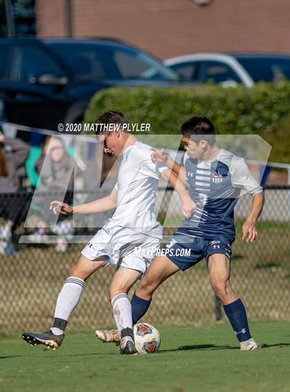 Thumbnail 3 in Fayetteville Academy vs Westchester Country Day (NCISAA 2A State Finals - Game Photos) photogallery.