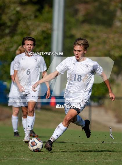 Thumbnail 1 in Fayetteville Academy vs Westchester Country Day (NCISAA 2A State Finals - Game Photos) photogallery.