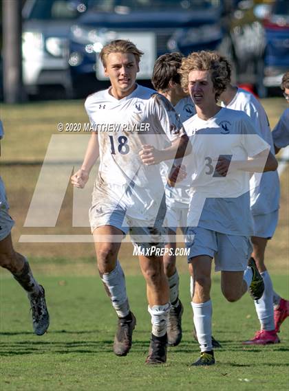 Thumbnail 1 in Fayetteville Academy vs Westchester Country Day (NCISAA 2A State Finals - Game Photos) photogallery.
