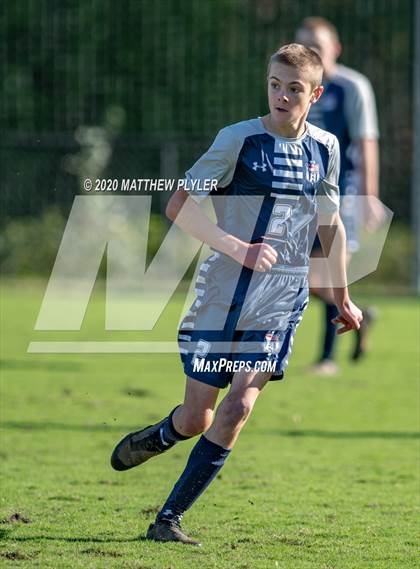 Thumbnail 1 in Fayetteville Academy vs Westchester Country Day (NCISAA 2A State Finals - Game Photos) photogallery.