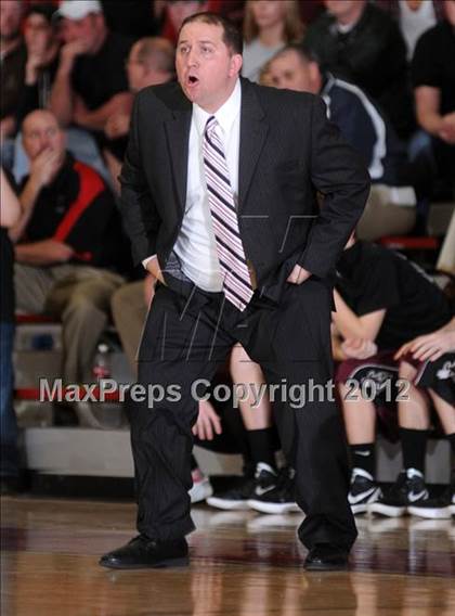 Thumbnail 3 in Sesser-Valier vs. Crab Orchard (IHSA Class 1A Sectional Semi-Final) photogallery.