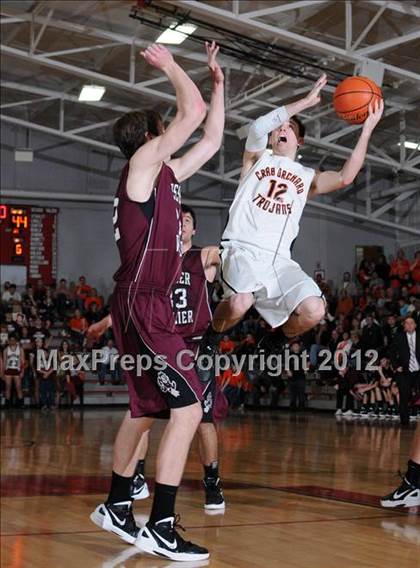 Thumbnail 2 in Sesser-Valier vs. Crab Orchard (IHSA Class 1A Sectional Semi-Final) photogallery.
