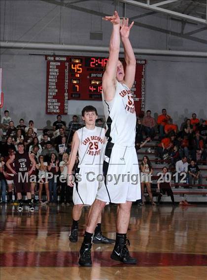 Thumbnail 1 in Sesser-Valier vs. Crab Orchard (IHSA Class 1A Sectional Semi-Final) photogallery.