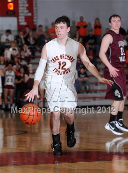 Thumbnail 2 in Sesser-Valier vs. Crab Orchard (IHSA Class 1A Sectional Semi-Final) photogallery.