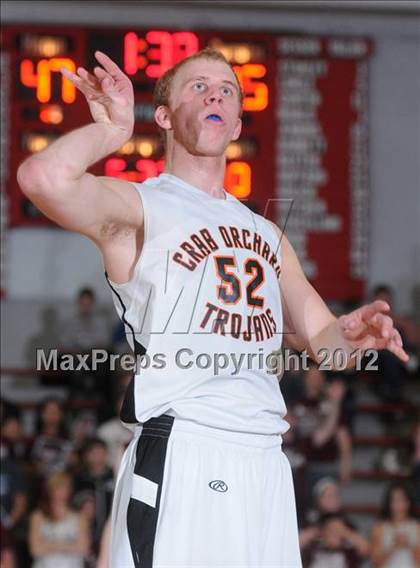 Thumbnail 3 in Sesser-Valier vs. Crab Orchard (IHSA Class 1A Sectional Semi-Final) photogallery.