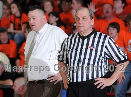Thumbnail 1 in Sesser-Valier vs. Crab Orchard (IHSA Class 1A Sectional Semi-Final) photogallery.