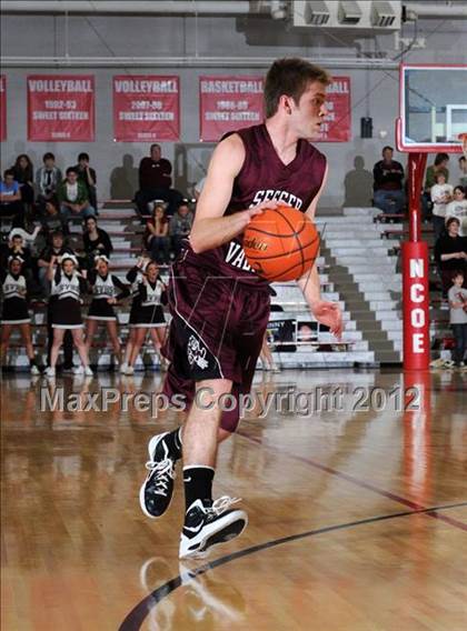 Thumbnail 1 in Sesser-Valier vs. Crab Orchard (IHSA Class 1A Sectional Semi-Final) photogallery.